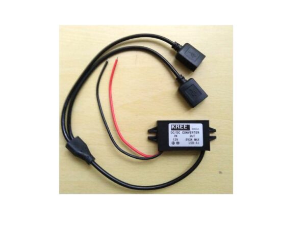 直流 降壓模組 輸入8-16V 輸出5V 雙USB接口