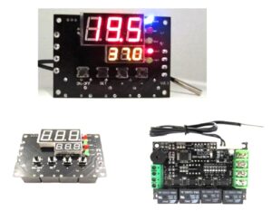 DC12V 制冷晶片冷熱自動切換溫度控制器,正負電切換溫度控制器,製冷晶片冷熱功能溫控器