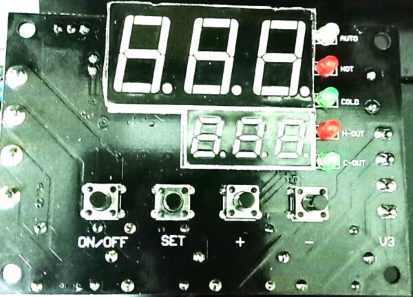 DC12V 制冷晶片冷熱自動切換溫度控制器,正負電切換溫度控制器,製冷晶片冷熱功能溫控器