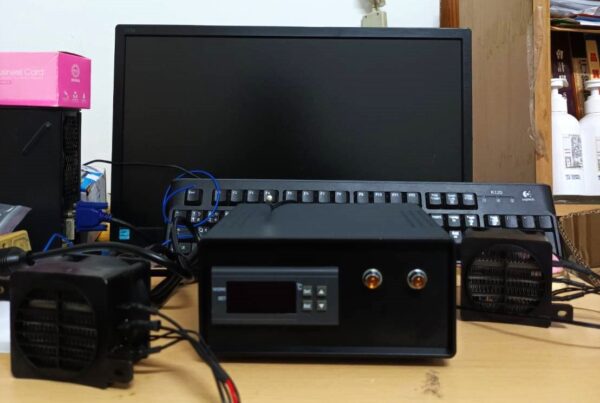 AC110V 400W 箱體式溫度控制暖風機
