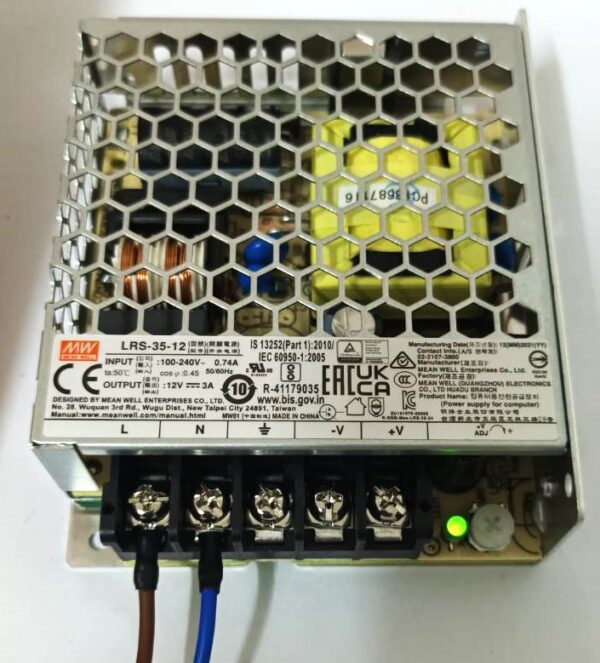 LRS-35-12明緯MW工業電源供應器35W12V3A