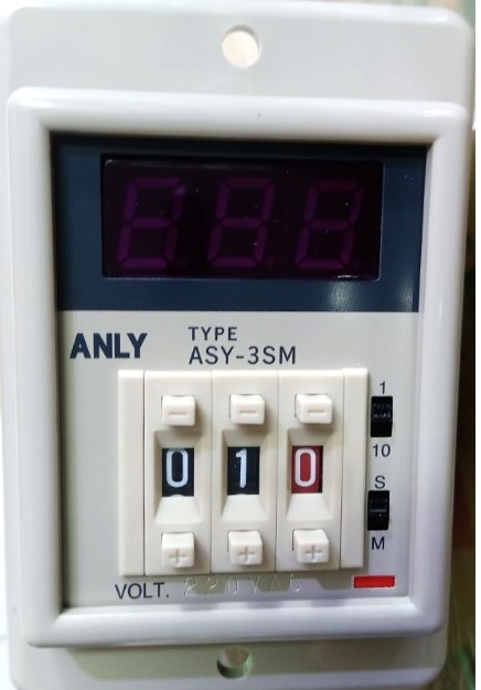 安良 ANLY TIMER AC220V ASY 數字型限時計時器 分跟秒