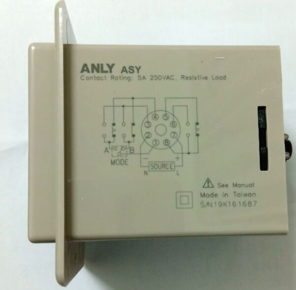 安良 ANLY TIMER AC220V ASY 數字型限時計時器 分跟秒