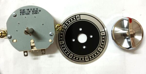 全新 60分鐘烘碗機專用定時器 +旋鈕+銘板