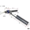 M10螺紋 不鏽鋼304側裝式浮球開關,浮球開關,水位開關,液位開關,不鏽鋼側裝式浮球開關