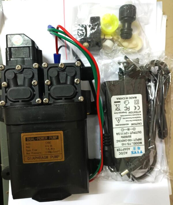 DC12V電動噴霧器高壓水泵+電源變壓器