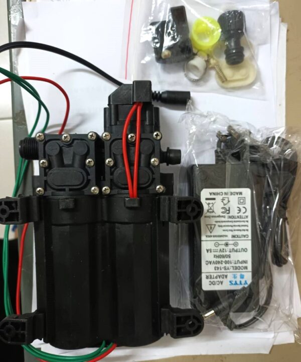 DC12V電動噴霧器高壓水泵+電源變壓器