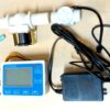 流量控制器+6分管流量計+6分關進水閥 附上AC110V轉DC24V變壓器