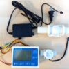 流量控制器+6分管流量計+6分關進水閥 附上AC110V轉DC24V變壓器