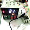烘培用溫度時間控制器+25A交流轉交流固態繼電器(含1支感溫棒)