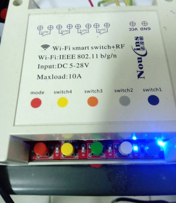DC12V 4路手機型遙控開關