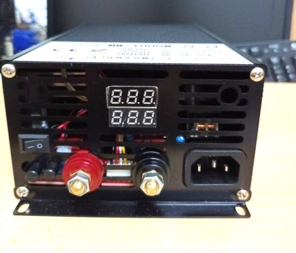 擴大機用AC110V/220V轉 DC0~29.2V 1000W電壓電流可調雙顯示電源供應器 ,交流轉直流電源供應器,ACTODC電源供應器