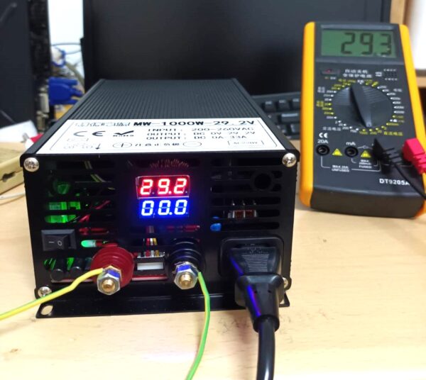擴大機用AC110V/220V轉 DC0~29.2V 1000W電壓電流可調雙顯示電源供應器 ,交流轉直流電源供應器,ACTODC電源供應器