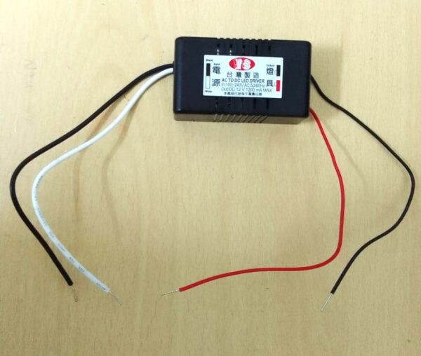 Ac100-240v轉Dc12v 1200mA燈具變壓器