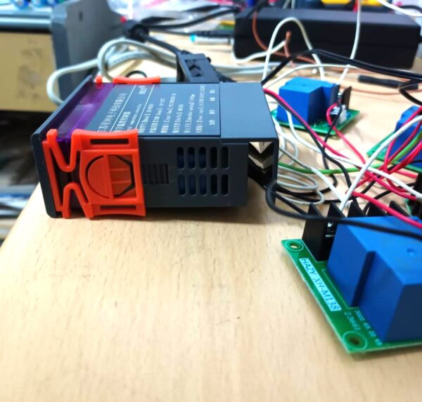 DC12V 精度0.1度 制冷晶片溫度控制器+40A繼電器(可正負電切換,達到製冷晶片冷熱功能)