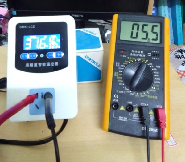 LCD AC110~220V温度控制器