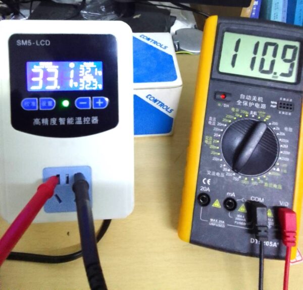 LCD AC110~220V温度控制器