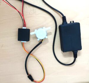 1.5吋流量計+RS485 4~20mA模組+24V變壓器