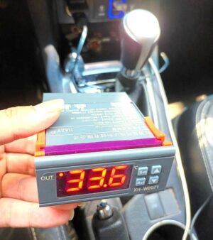 DC12V車用型溫度控制蜂鳴器+點菸器