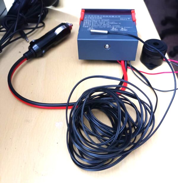 DC12V車用型溫度控制蜂鳴器+點菸器