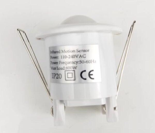 AC110~240V小尺寸紅外線人體感應開關,紅外線感應開關,嵌入式感應開關,動作感應開關