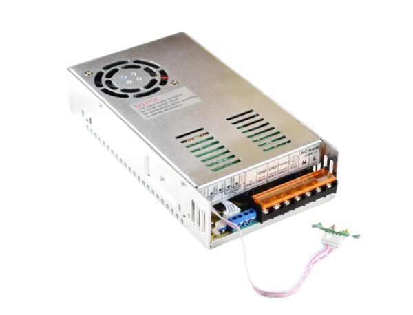 規格DC24V/15A充電27.6V,交流轉直流帶UPS功能電源供應器,帶蓄電池充電放電管理功能,電源UPS功能帶蓄電池功能