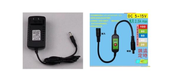 DC5VUSB接頭帶溫度時間控制發熱片 10cm*20cm,發熱片,電熱片,發熱線發熱片,保暖片 (複製)