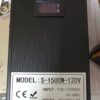 AC110V/220V轉 0~120V/1500W電源供應器電壓電流可調整數顯,電壓電流雙顯示電源供應器,交流轉直流電源供應器