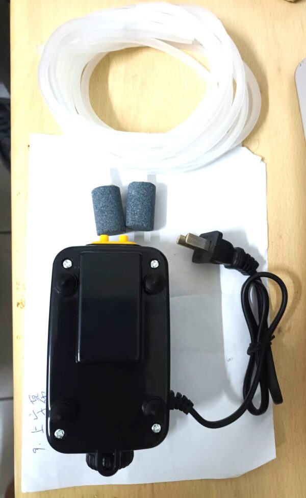 水族用雙孔增氧泵静音3.5W雙管4米+2氣石,增氧泵,雙孔增氧泵